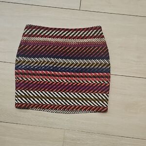 Trina Turk Multicolor Striped Skirt